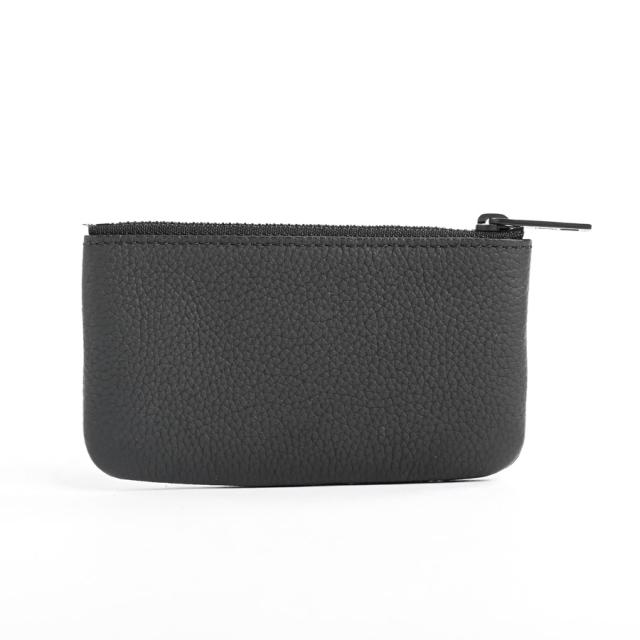 LOUIS VUITTON◇ポシェット・クレ_LVアエログラム/レザー/BLK/メンズ