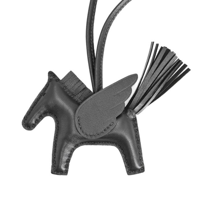 エルメス ロデオチャームMM ソーブラック 未使用 HERMES エルメス ソーブラック ロデオ チャーム MM 新品未使用