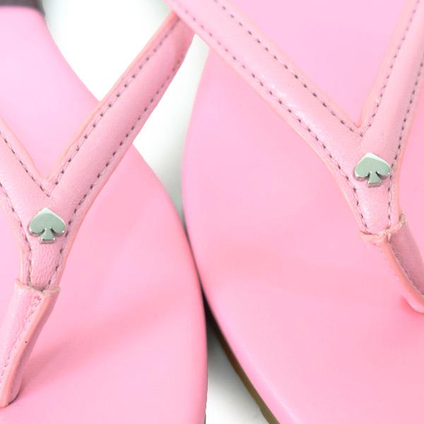 ケイトスペード サンダル katespade ラバー レザー カバナ バイカラー 