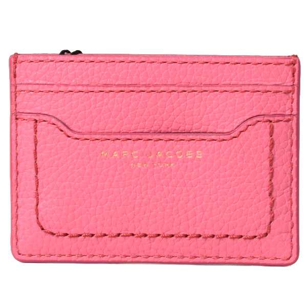 マークジェイコブス カードケース MARC JACOBS ペブルレザー