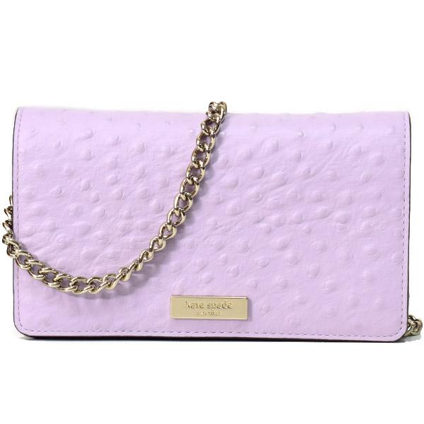 ケイトスペード バッグ katespade オーストリッチエンボスレザー アレクサンダー アベニュー イザベリ クロスボディ 斜めがけ ショルダーバッグ ラベンダーミスト WKRU4145