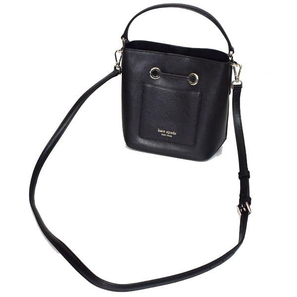 ケイトスペード バッグ katespade パテントレザー スエード パイソン エンボスドレザー スムースレザー エヴァ ミックスド マテリアル スモール バケット バケツ型 巾着 2way 斜めがけ ショルダー ハンドバッグ ブラックマルチ WKR00134_1
