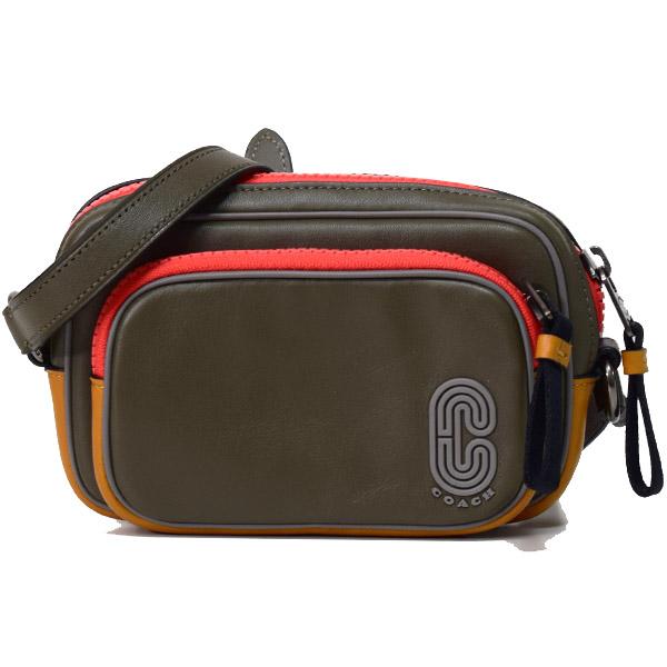 いいスタイル Coach バッグ コーチ スムースカーフレザー ショルダーバ 斜め掛け クロスボディ ポーチ ダブル カラーブロック パッチ ロゴ エッジ ミニ ショルダーバッグ Www Curlingrdl Ca