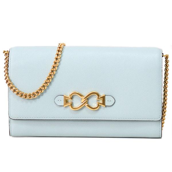 ケイトスペード バッグ katespade 牛革 カウハイドレザー トゥジュール キッシング スペード クロスボディ 2way 斜めがけ チェーン ショルダー クラッチバッグ クラウドミスト PWRU7969