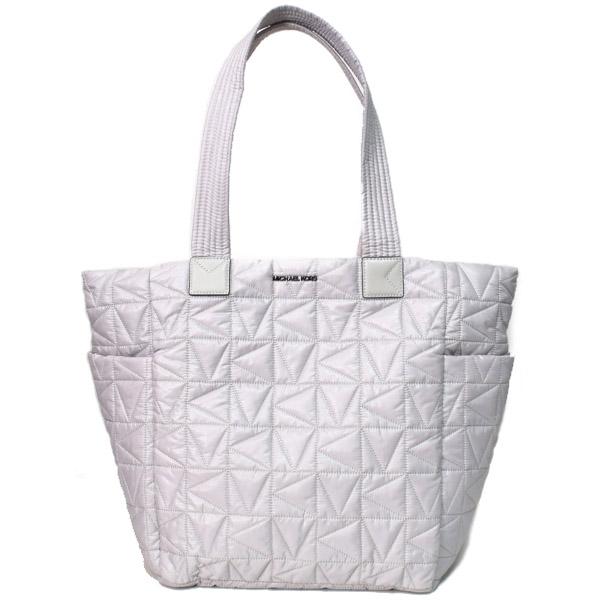 マイケルコース バッグ MICHAEL KORS ナイロン ウィニー キルティング ロゴ ラージ ショルダー トートバッグ アルミニウム 35T0UW4T3C