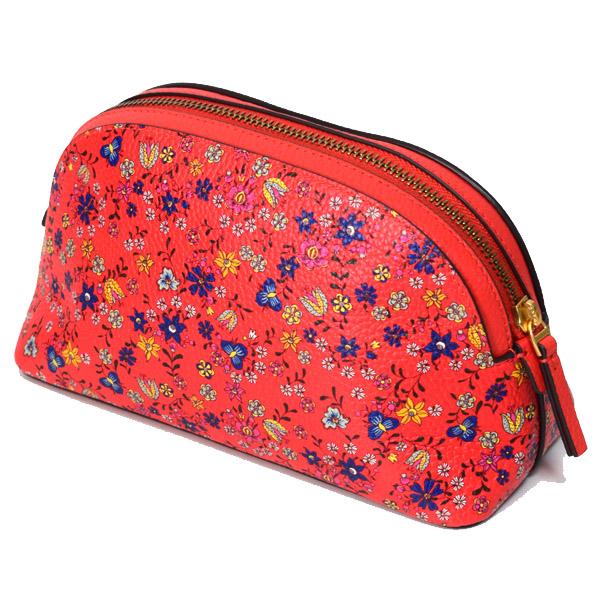 トリーバーチ コスメポーチ Tory Burch レザー ラブ ディッツィー 花柄 フラワー フローラル コスメティックケース 小物 化粧ポーチ レッの通販はau Pay マーケット ブランド専門店 パイクストリート