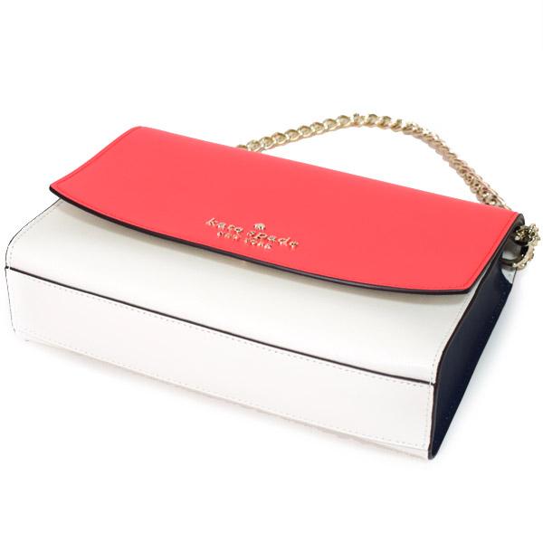 ケイトスペード バッグ katespade レザー カーソン カラーブロック 