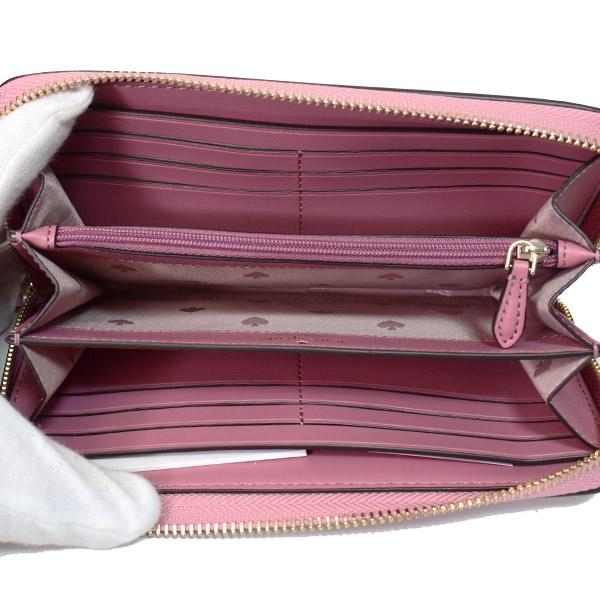 ケイトスペード 財布 Katespade Pvc レザー スペード リンク モノグラム ラージ コンチネンタル ジップ アラウンド ウォレット 長財布 ラの通販はau Pay マーケット ブランド専門店 パイクストリート