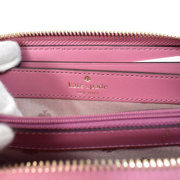 ケイトスペード 財布 Katespade Pvc レザー スペード リンク モノグラム ラージ コンチネンタル ジップ アラウンド ウォレット 長財布 ラの通販はau Pay マーケット ブランド専門店 パイクストリート