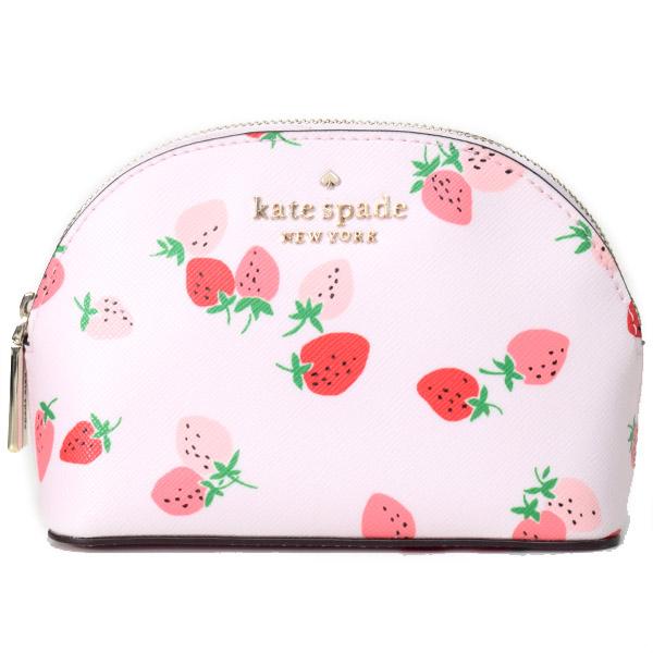 ケイトスペード コスメポーチ Katespade サフィアーノpvc ステイシー ワイルド ストロベリー いちご 苺 スモール ドーム コスメティック の通販はau Pay マーケット ブランド専門店 パイクストリート