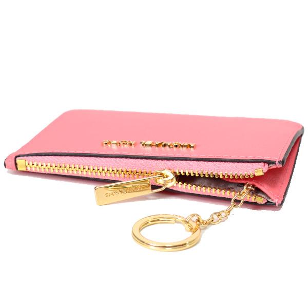 マイケルコース ケース MICHAEL KORS レザー ジェット セット トラベル トップジップ ケース キーリング付き キーポーチ グレープフルーツ 35F7GTVU1L マイケルコース コインケース MICHAEL KORS レザー ジェット セット