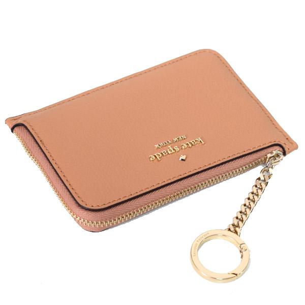 【極美品】ケイトスペード　コインケース　オレンジ　レザー　ゴールド金具　希少 極美品】ケイトスペード コインケース オレンジ レザー ゴールド