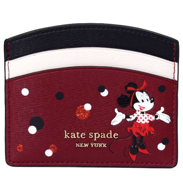 ケイトスペード コインケース katespade PVC ディズニー コラボ ミニーマウス ミッキーマウス ドット 水玉 ラメ グリッター  カードホルダー カードケース レッドマルチ PWR00244の通販はau PAY マーケット - ブランド専門店 パイクストリート | au PAY  マーケット－通販サイト