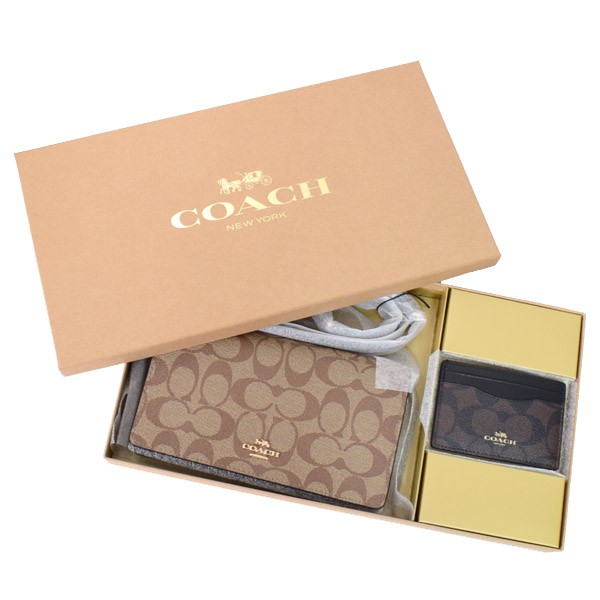 コーチ バッグ COACH エンボスレザー シグネチャー 型押し ペンケース ID カードケース ランヤード 専用BOX付 2点セット ブラック  CF467の通販はau PAY マーケット - ブランド専門店 パイクストリート | au PAY マーケット－通販サイト