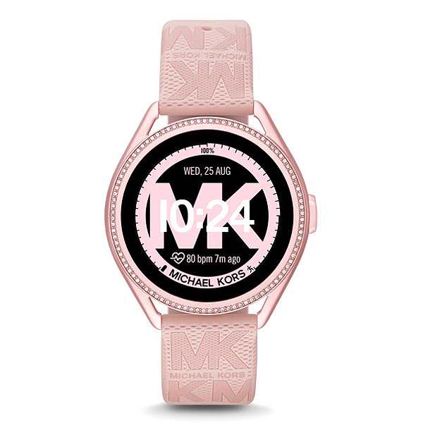 マイケルコース 時計 MK MICHAEL KORS ラバー アルミニウム アクセス