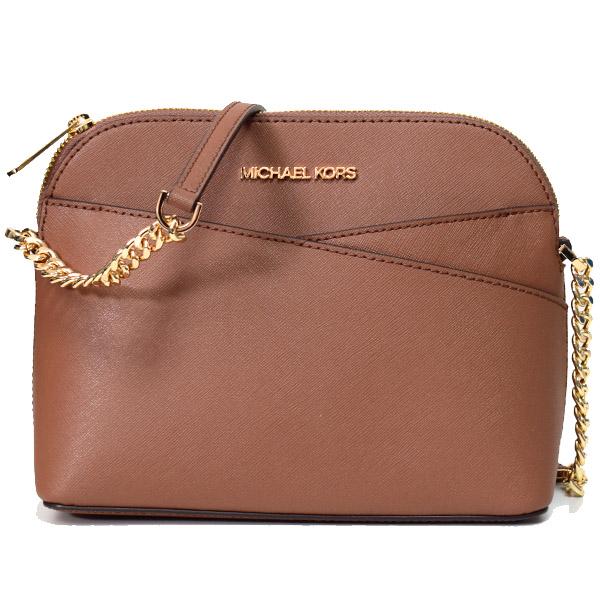 マイケルコース バッグ MICHAEL KORS レザー ジェット セット トラベル チェーン ミディアム ドーム クロスボディ 斜めがけ ショルダーバッグ ラゲージ 35F1GTVC6T