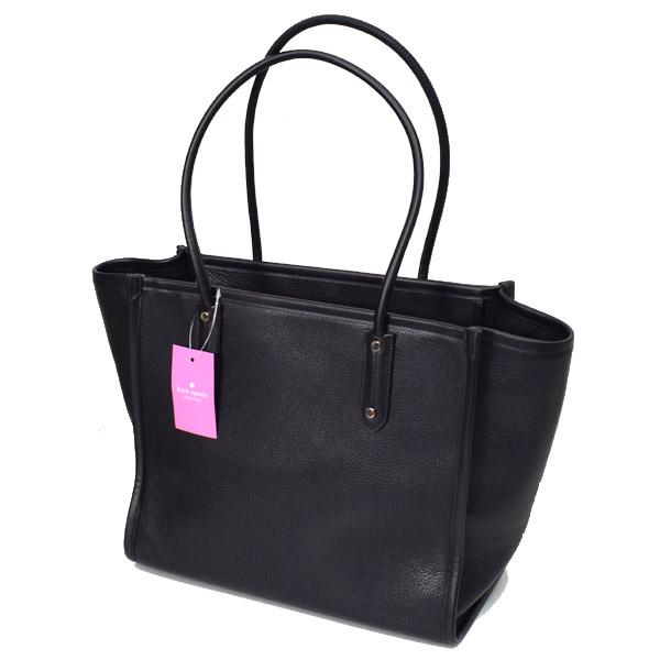 ケイトスペード バッグ katespade ペブルレザー ロゴ トート バッグ