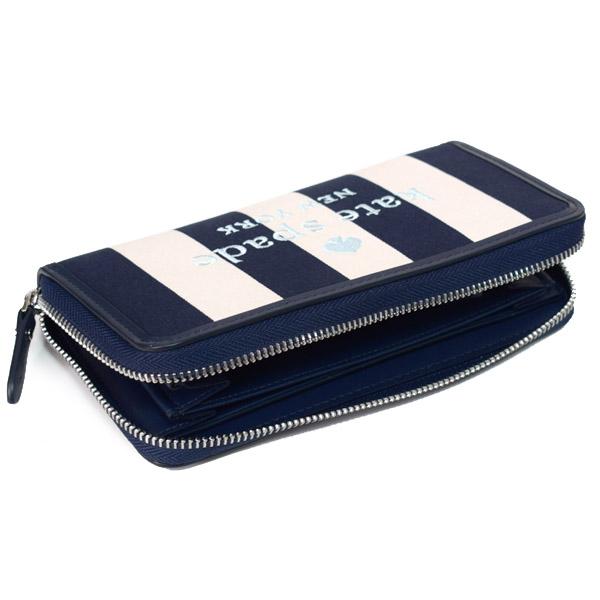 ケイトスペード ボーダー長財布 新作ケイトスペード ナイロンタイプ