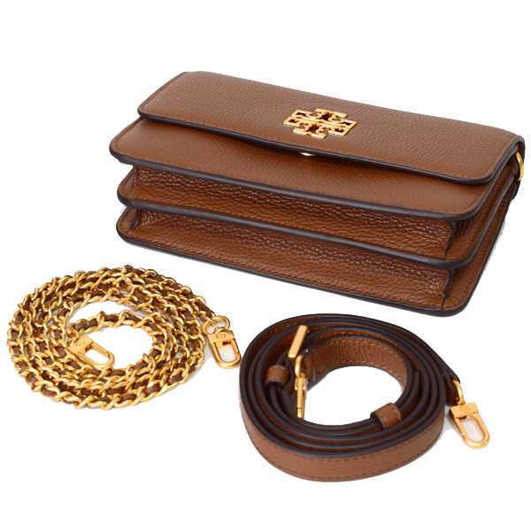 トリーバーチ バッグ TORY BURCH ぺブルレザー ブリテン