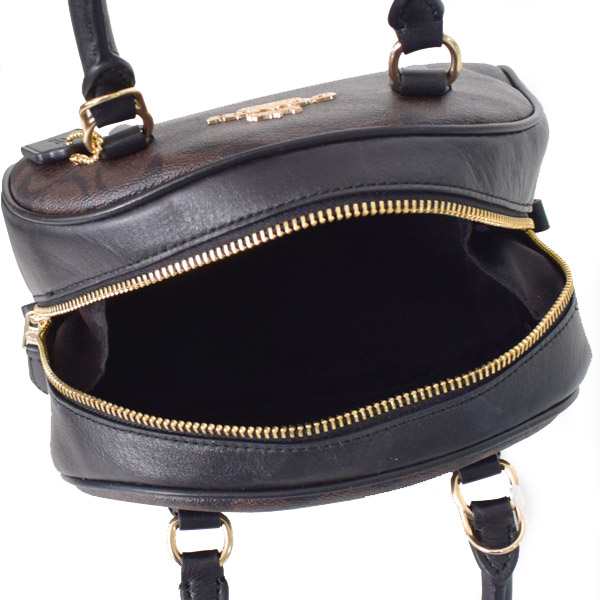 コーチ バッグ COACH コーティングキャンバス レザー