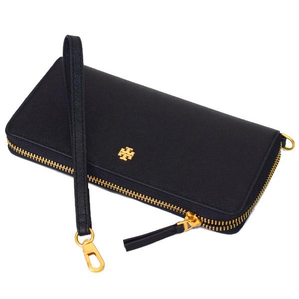 TORY BURCH ：ロゴ レザー 長財布 未使用級 トリーバーチ TORY BURCH 長財布 ロングウォレット