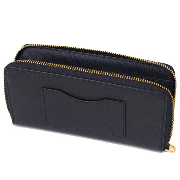 トリーバーチ 長財布 TORY BURCH レザー エマーソン ロゴ リストレット ジップ コンチネンタル 長財布 ブラック 136110_1