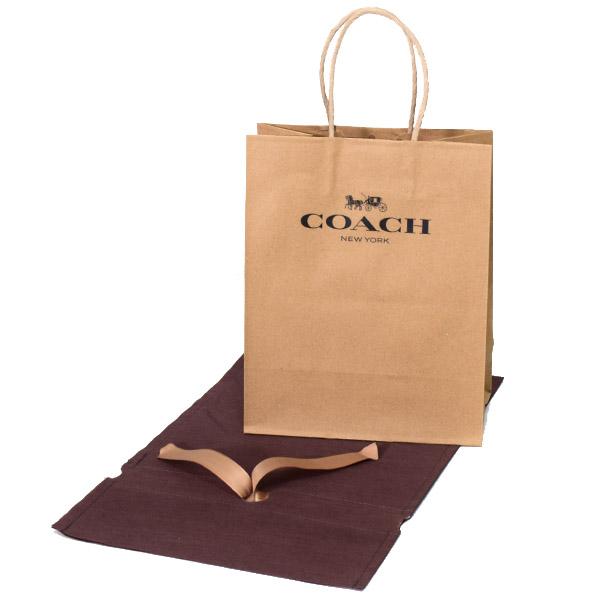 コーチ プレゼントキット COACH 純正紙袋 リボン付き 巾着布袋 セット 