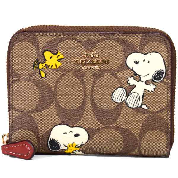 ソフトパープル 【COACH X PEANUTS】新品！スヌーピー ！ウォレット