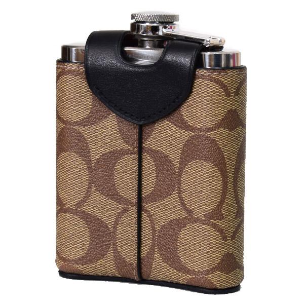 コーチ 水筒 COACH コーティングキャンバス レザー シグネチャー