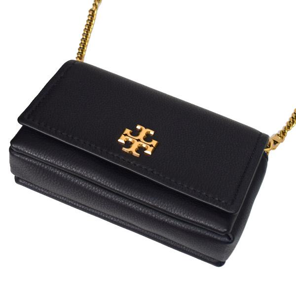 トリーバーチ バッグ TORY BURCH レザー キラ 2way チェーン ショルダー クロスボディ 斜めがけ クラッチ バッグ ブラック 144495