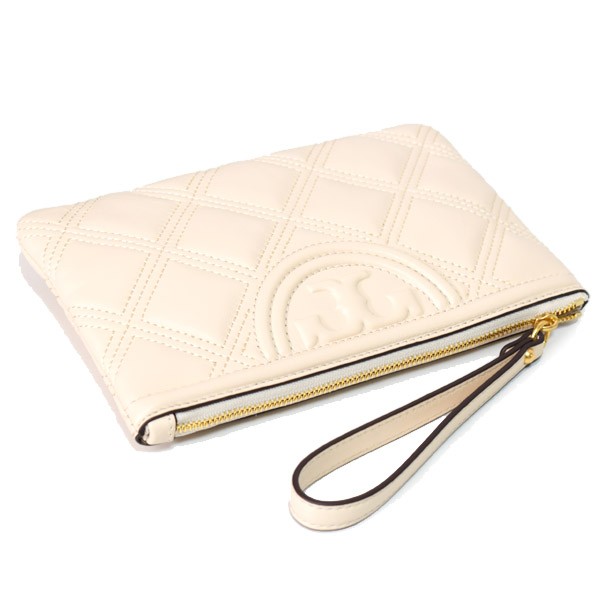 トリーバーチ クラッチ TORY BURCH レザー キルティング リストレット