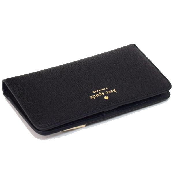 ケイトスペード 長財布 katespade レザー ベイリー ラージ スリム ウォレット 二つ折り 財布 ブラック K9754_2