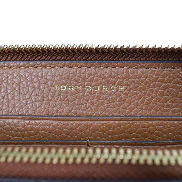 トリーバーチ 長財布 TORY BURCH レザー ロゴ ジップ コンチネンタル