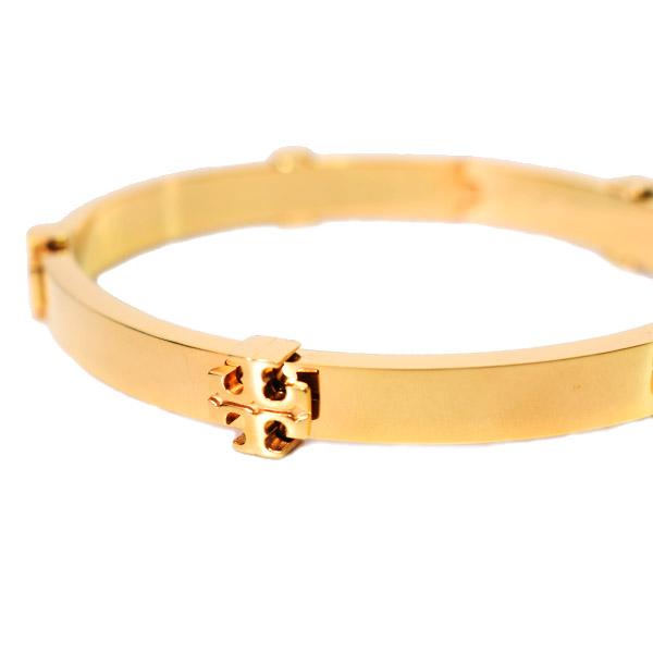 トリーバーチ バングル TORY BURCH メタル ロゴ ジュエリー ブレスレット バングル ゴールド 145434_4