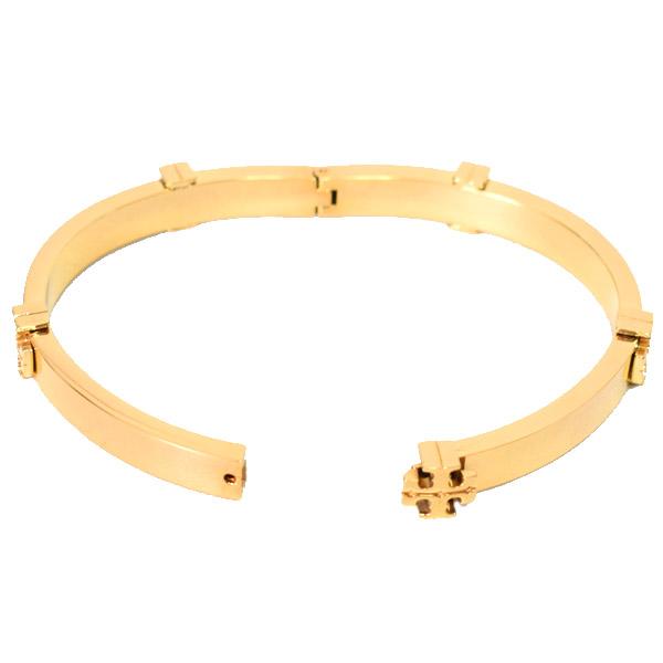 トリーバーチ バングル TORY BURCH メタル ロゴ ジュエリー ブレスレット バングル ゴールド 145434_2