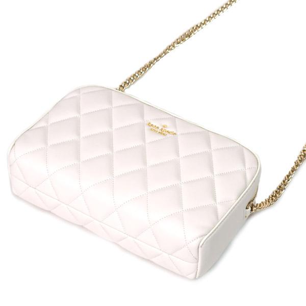 美品 ケイトスペード ショルダーバッグ キルティング チェーン