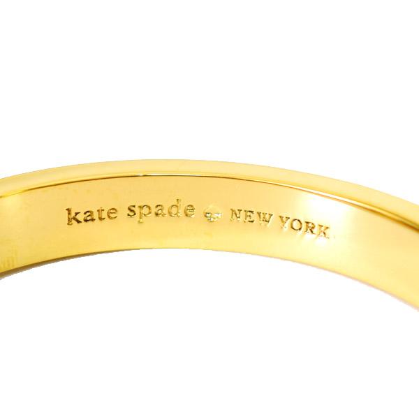 ケイトスペード バングル katespade メタル エナメル ホール パンチ スペード ヒンジ バングル ブレスレット クリームマルチ O0RU2548_5