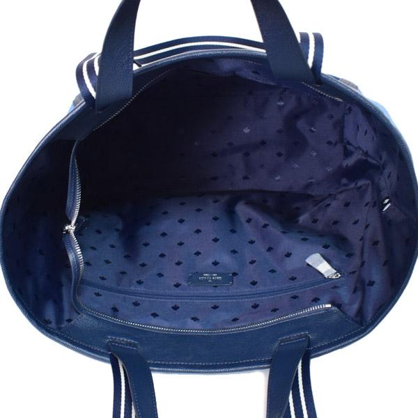 ケイトスペード バッグ katespade デニム レザー カラーブロック