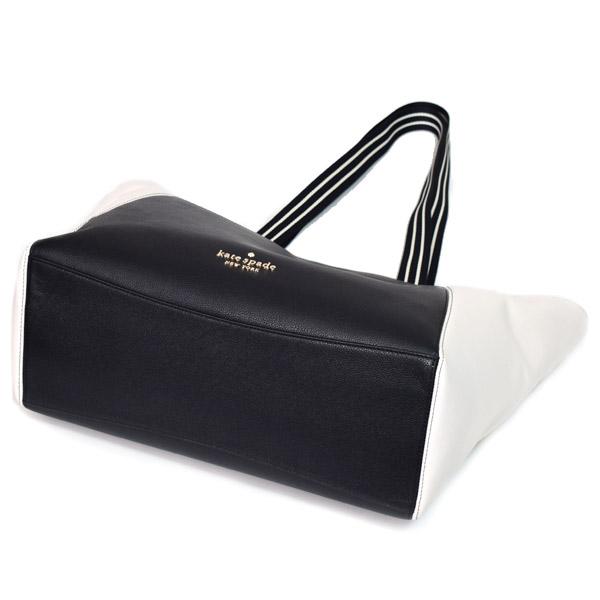 ケイトスペード バッグ katespade レザー カラーブロック バイカラー ロゴ ラージ ダブル ハンドル ツートン 2way ショルダー トートバッグ ブラックマルチ KA800 ケイトスペード バッグ katespade レザー カラーブロック バイカラー