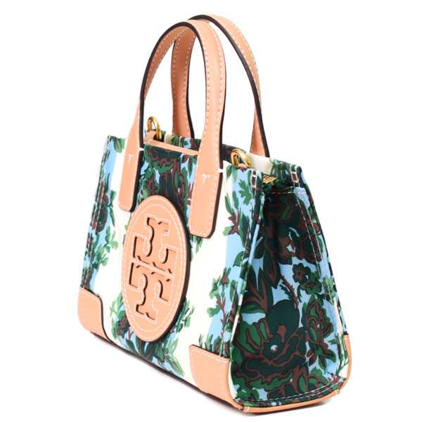 ☆新品 未使用☆Tory Burch レザー 花柄2wayクロスボディ-