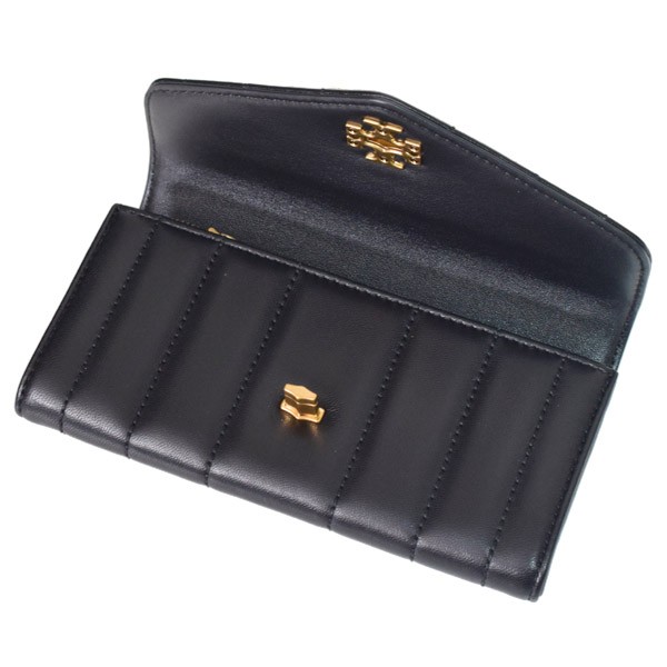 【新品 未使用】TORY BURCH トリーバーチ フラップウォレット 財布 黒