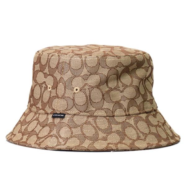 コーチ　シグネチャージャカードベースボールハット　カーキ コーチ COACH コーチ 帽子 COACH アウトレット シグネチャー