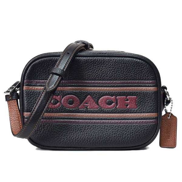 コーチ バッグ COACH レザー ロゴ ストライプ ミニ ジェイミー カメラバッグ クロスボディー ショルダーバッグ ブラック×サドル  CH308の通販はau PAY マーケット - ブランド専門店 パイクストリート | au PAY マーケット－通販サイト