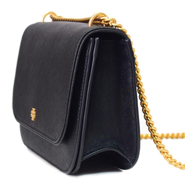 トリーバーチ バッグ TORY BURCH レザー エマーソン アジャスタブル ショルダー チェーン 2way クロスボディ 斜めがけ ハンドバッグ ブラック 147214_3