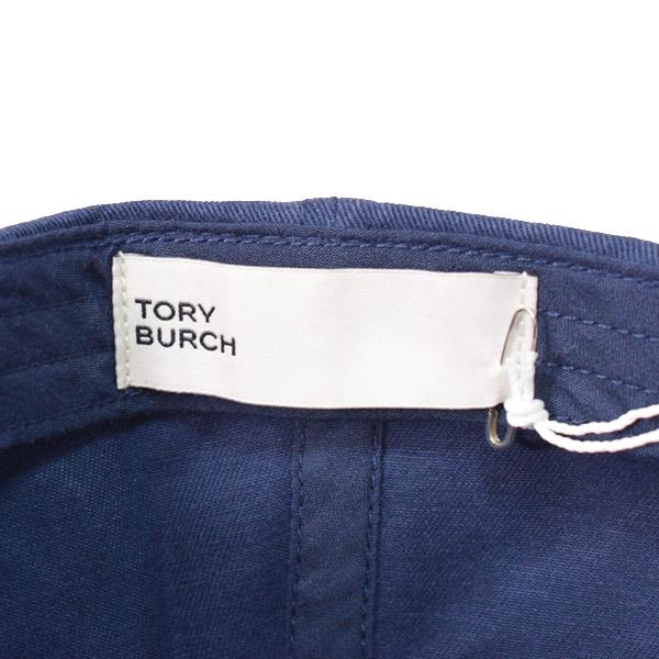トリーバーチ 帽子 TORY BURCH コットン ロゴ キャップ ワンポイント 