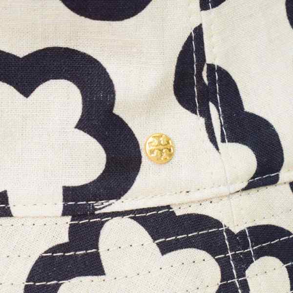 トリーバーチ 帽子 TORY BURCH コットン 花柄 フラワー ワンポイント