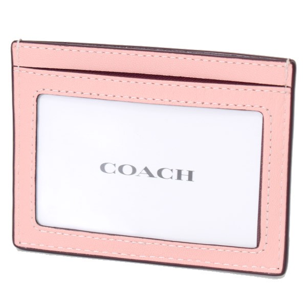 新品【COACH】コーチ スリム ID カード ケース 定期入れ 名刺入れ-