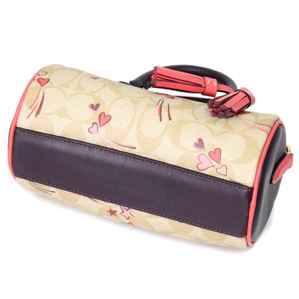 コーチ バッグ COACH コーティングキャンバス レザー シグネチャー 