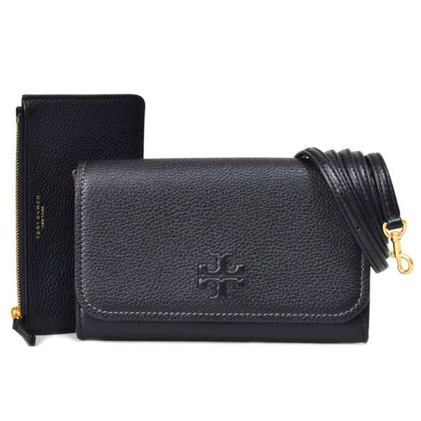 トリーバーチ バッグ TORY BURCH レザー フラップ ウォレット 2way ...