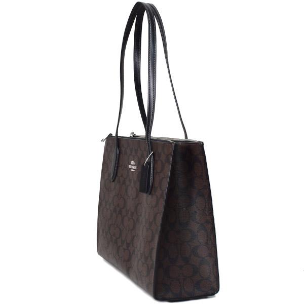 コーチ バッグ COACH コーティングキャンバス レザー